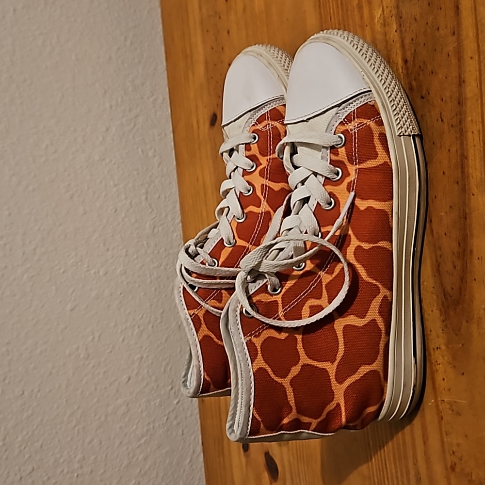 Giraffe high top sneakers